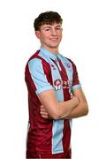 1 February 2024; Killian Cailloce during a Drogheda United squad portraits session at Weavers Park in Drogheda, Louth. Photo by Seb Daly/Sportsfile