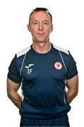 2 February 2024; Lead Strength and conditioning coach Tom French during a Sligo Rovers FC squad portraits session at The Showgrounds in Sligo. Photo by Seb Daly/Sportsfile
