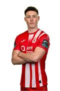 2 February 2024; William Fitzgerald during a Sligo Rovers FC squad portraits session at The Showgrounds in Sligo. Photo by Seb Daly/Sportsfile