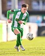 5 February 2024; Callum Thompson of Bray Wanderers during the PTSB Leinster Senior Cup match between Bray Wanderers and Shelbourne at Carlisle Grounds in Bray, Wicklow. Photo by Ben McShane/Sportsfile