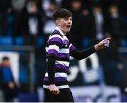 6 February 2024; Cillian Mcgetrick of Terenure College during the Bank of Ireland Leinster Schools Junior Cup Round 1 match between Newbridge College and Terenure College at Energia Park in Dublin. Photo by Harry Murphy/Sportsfile