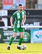 5 February 2024; Killian Cantwell of Bray Wanderers during the PTSB Leinster Senior Cup match between Bray Wanderers and Shelbourne at Carlisle Grounds in Bray, Wicklow. Photo by Ben McShane/Sportsfile