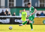 5 February 2024; Jamie Duggan of Bray Wanderers during the PTSB Leinster Senior Cup match between Bray Wanderers and Shelbourne at Carlisle Grounds in Bray, Wicklow. Photo by Ben McShane/Sportsfile