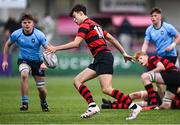 6 February 2024; Finn Brennan of Kilkenny College during the Bank of Ireland Leinster Schools Junior Cup Round 1 match between Kilkenny College and St Michael's College at Energia Park in Dublin. Photo by Harry Murphy/Sportsfile
