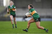 5 February 2024; Ciara O’Brien of Kerry during the 2024 Lidl Ladies National Football League Division 1 Round 3 match between Kerry and Cork at Austin Stack Park in Tralee, Kerry. Photo by Brendan Moran/Sportsfile