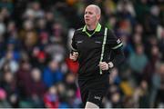 5 February 2024; Referee Paul McCaughey during the 2024 Lidl Ladies National Football League Division 1 Round 3 match between Kerry and Cork at Austin Stack Park in Tralee, Kerry. Photo by Brendan Moran/Sportsfile