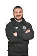 6 February 2024; Waterford FC Strength and Conditioning Coach Darragh Mulcahy poses for a portrait during a Waterford FC squad portraits session at SETU Arena in Waterford. Photo by Sam Barnes/Sportsfile