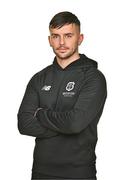 6 February 2024; Waterford FC Athletic Therapist David Browne poses for a portrait during a Waterford FC squad portraits session at SETU Arena in Waterford. Photo by Sam Barnes/Sportsfile