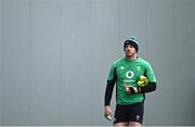 7 February 2024; Ryan Baird during an Ireland Rugby squad training session at the IRFU High Performance Centre at the Sport Ireland Campus in Dublin. Photo by Harry Murphy/Sportsfile