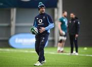 7 February 2024; Assistant coach Mike Catt during an Ireland Rugby squad training session at the IRFU High Performance Centre at the Sport Ireland Campus in Dublin. Photo by Harry Murphy/Sportsfile