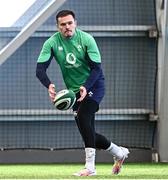 7 February 2024; Jacob Stockdale during an Ireland Rugby squad training session at the IRFU High Performance Centre at the Sport Ireland Campus in Dublin. Photo by Harry Murphy/Sportsfile