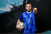 6 February 2024; Rowan McDonald poses for a portrait during a Waterford FC squad portraits session at SETU Arena in Waterford. Photo by Sam Barnes/Sportsfile