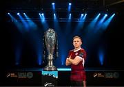 7 February 2024; Conor McCormack of Galway United at the launch of the SSE Airtricity League of Ireland 2024 season held at Vicar Street in Dublin. Photo by Stephen McCarthy/Sportsfile