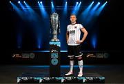 7 February 2024; John Mountney of Dundalk at the launch of the SSE Airtricity League of Ireland 2024 season held at Vicar Street in Dublin. Photo by Stephen McCarthy/Sportsfile