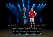 7 February 2024; Chris Forrester of St Patrick's Athletic at the launch of the SSE Airtricity League of Ireland 2024 season held at Vicar Street in Dublin. Photo by Stephen McCarthy/Sportsfile