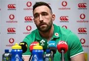 7 February 2024; Jack Conan during an Ireland Rugby media conference at the Sport Ireland Campus Conference Centre in Dublin. Photo by Harry Murphy/Sportsfile