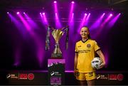 7 February 2024; Rachael Kelly of Bohemians at the launch of the SSE Airtricity League of Ireland 2024 season held at Vicar Street in Dublin. Photo by Stephen McCarthy/Sportsfile
