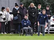 7 February 2024; MICL manager Jamie Wall alongside MICL coach Pádraic Collins, right, during the Electric Ireland Higher Education GAA Fitzgibbon Cup quarter-final match between MICL and TUS Mid West at MICL Grounds in Limerick. Photo by Piaras Ó Mídheach/Sportsfile