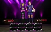 7 February 2024; Aoibheann Clancy of Wexford at the launch of the SSE Airtricity League of Ireland 2024 season held at Vicar Street in Dublin. Photo by Stephen McCarthy/Sportsfile