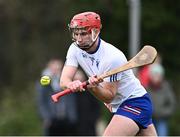 7 February 2024; Ronan Power of MICL during the Electric Ireland Higher Education GAA Fitzgibbon Cup quarter-final match between MICL and TUS Mid West at MICL Grounds in Limerick. Photo by Piaras Ó Mídheach/Sportsfile