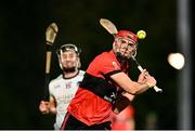 7 February 2024; Brian Hayes of UCC during the Electric Ireland Higher Education GAA Fitzgibbon Cup quarter-final match between UL and UCC at University of Limerick Grounds in Limerick. Photo by Piaras Ó Mídheach/Sportsfile