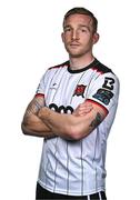 8 February 2024; John Mountney poses for a portrait during a Dundalk FC squad portraits session at Oriel Park in Dundalk. Photo by Ben McShane/Sportsfile