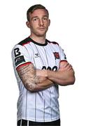 8 February 2024; John Mountney poses for a portrait during a Dundalk FC squad portraits session at Oriel Park in Dundalk. Photo by Ben McShane/Sportsfile