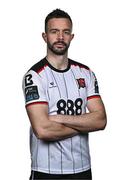 8 February 2024; Robbie Benson poses for a portrait during a Dundalk FC squad portraits session at Oriel Park in Dundalk. Photo by Ben McShane/Sportsfile