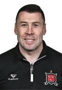 8 February 2024; Director of football operations Brian Gartland poses for a portrait during a Dundalk FC squad portraits session at Oriel Park in Dundalk. Photo by Ben McShane/Sportsfile