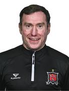 8 February 2024; Assistant manager Patrick Cregg poses for a portrait during a Dundalk FC squad portraits session at Oriel Park in Dundalk. Photo by Ben McShane/Sportsfile