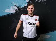 8 February 2024; Jamie Gullan poses for a portrait during a Dundalk FC squad portraits session at Oriel Park in Dundalk. Photo by Stephen McCarthy/Sportsfile