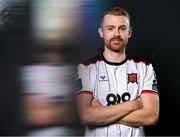 8 February 2024; (EDITOR’S NOTE: A special effects camera filter was used for this image.) Paul Doyle poses for a portrait during a Dundalk FC squad portraits session at Oriel Park in Dundalk. Photo by Stephen McCarthy/Sportsfile