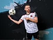 8 February 2024; Paul Doyle poses for a portrait during a Dundalk FC squad portraits session at Oriel Park in Dundalk. Photo by Stephen McCarthy/Sportsfile