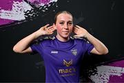 8 February 2024; Mia Lenihan poses for a portrait during a Wexford FC squad portraits session at the SETU Carlow Campus. Photo by Sam Barnes/Sportsfile