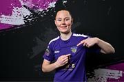8 February 2024; Teegan Lynch poses for a portrait during a Wexford FC squad portraits session at the SETU Carlow Campus. Photo by Sam Barnes/Sportsfile