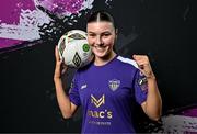 8 February 2024; Millie Daly poses for a portrait during a Wexford FC squad portraits session at the SETU Carlow Campus. Photo by Sam Barnes/Sportsfile