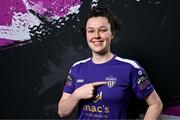 8 February 2024; Della Doherty poses for a portrait during a Wexford FC squad portraits session at the SETU Carlow Campus. Photo by Sam Barnes/Sportsfile