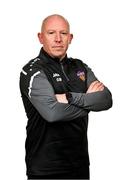 8 February 2024; Wexford FC Goalkeeper Coach Graham Byas poses for a portrait during a Wexford FC squad portraits session at the SETU Carlow Campus. Photo by Sam Barnes/Sportsfile