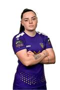 8 February 2024; Michaela Lawrence poses for a portrait during a Wexford FC squad portraits session at the SETU Carlow Campus. Photo by Sam Barnes/Sportsfile