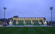 9 February 2024; A general view of the newly opened North Stand at Tallaght Stadium before the 2024 Men's President's Cup match between Shamrock Rovers and St Patrick's Athletic at Tallaght Stadium in Dublin. Photo by Stephen McCarthy/Sportsfile