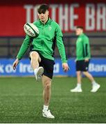 9 February 2024; Ethan Graham of Ireland before the U20 Six Nations Rugby Championship match between Ireland and Italy at Virgin Media Park in Cork. Photo by Brendan Moran/Sportsfile