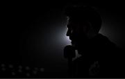 9 February 2024; Shamrock Rovers manager Stephen Bradley speaks to LOITV before the 2024 Men's President's Cup match between Shamrock Rovers and St Patrick's Athletic at Tallaght Stadium in Dublin. Photo by Stephen McCarthy/Sportsfile