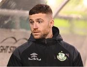 9 February 2024; Jack Byrne of Shamrock Rovers before the 2024 Men's President's Cup match between Shamrock Rovers and St Patrick's Athletic at Tallaght Stadium in Dublin. Photo by Stephen McCarthy/Sportsfile
