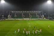 9 February 2024; General view of match action infront of the newly opened North Stand before the 2024 Men's President's Cup match between Shamrock Rovers and St Patrick's Athletic at Tallaght Stadium in Dublin. Photo by Tyler Miller/Sportsfile