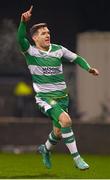 9 February 2024; Trevor Clarke of Shamrock Rovers during the 2024 Men's President's Cup match between Shamrock Rovers and St Patrick's Athletic at Tallaght Stadium in Dublin. Photo by Tyler Miller/Sportsfile