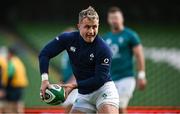 10 February 2024; Craig Casey during an Ireland Rugby captain's run at the Aviva Stadium in Dublin. Photo by Brendan Moran/Sportsfile