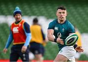 10 February 2024; Calvin Nash during an Ireland Rugby captain's run at the Aviva Stadium in Dublin. Photo by Brendan Moran/Sportsfile