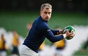 10 February 2024; Craig Casey during an Ireland Rugby captain's run at the Aviva Stadium in Dublin. Photo by Brendan Moran/Sportsfile