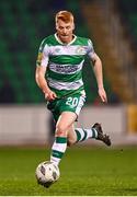 9 February 2024; Rory Gaffney of Shamrock Rovers during the 2024 Men's President's Cup match between Shamrock Rovers and St Patrick's Athletic at Tallaght Stadium in Dublin. Photo by Tyler Miller/Sportsfile