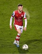 9 February 2024; Jamie Lennon of St Patrick's Athletic during the 2024 Men's President's Cup match between Shamrock Rovers and St Patrick's Athletic at Tallaght Stadium in Dublin. Photo by Stephen McCarthy/Sportsfile